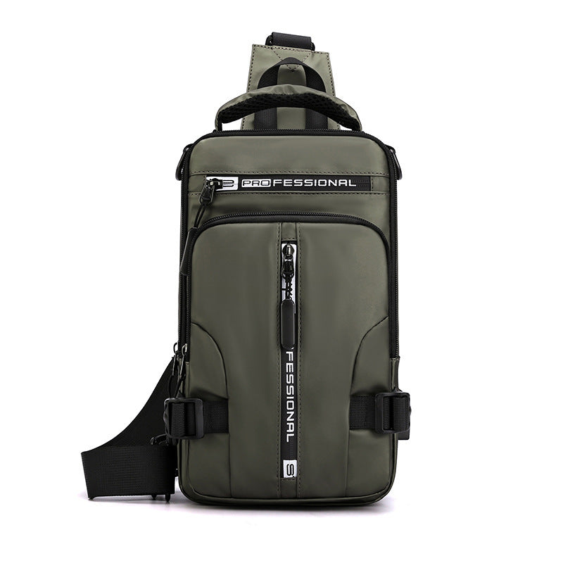Crossbody Bags Men Multifunctional Backpack Shoulder Chest Bags - Clothing Personality