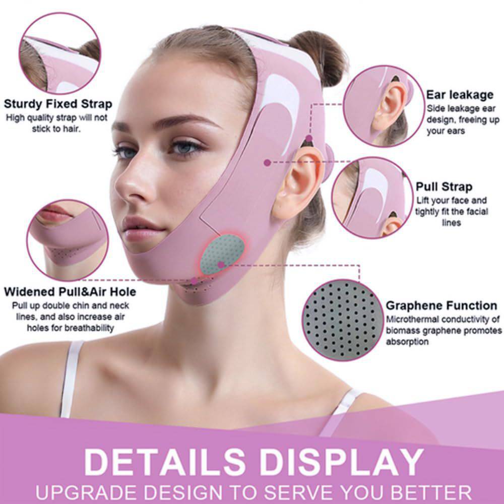 Face Lifting Mask V Face Bandage - Clothing Personality