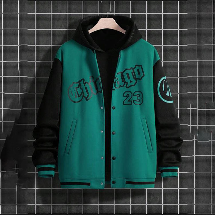 American Baseball Jacket Baggy Casual Jacket - Clothing Personality