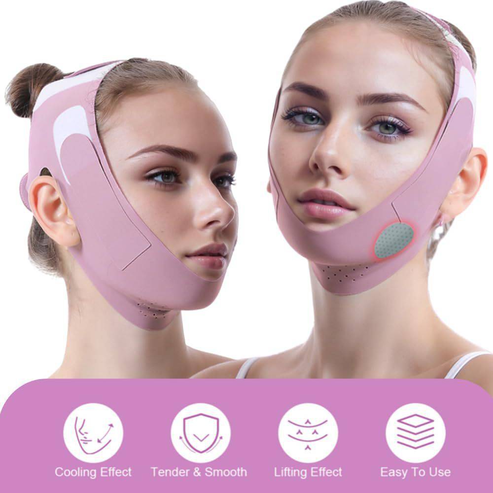 Face Lifting Mask V Face Bandage - Clothing Personality