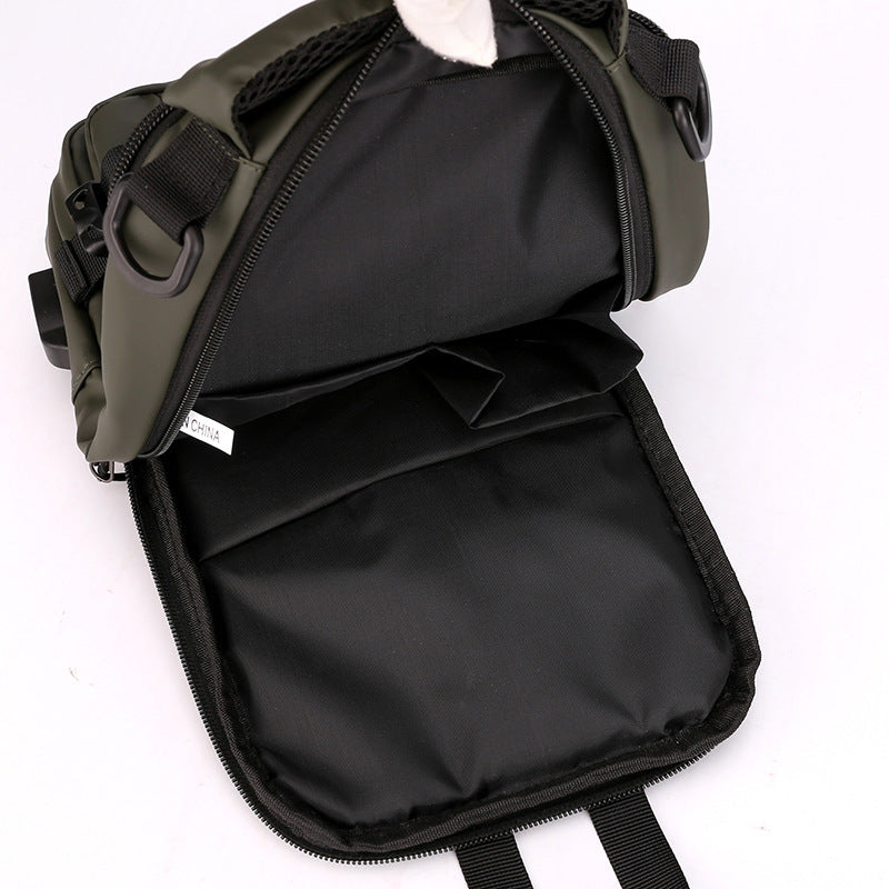 Crossbody Bags Men Multifunctional Backpack Shoulder Chest Bags - Clothing Personality