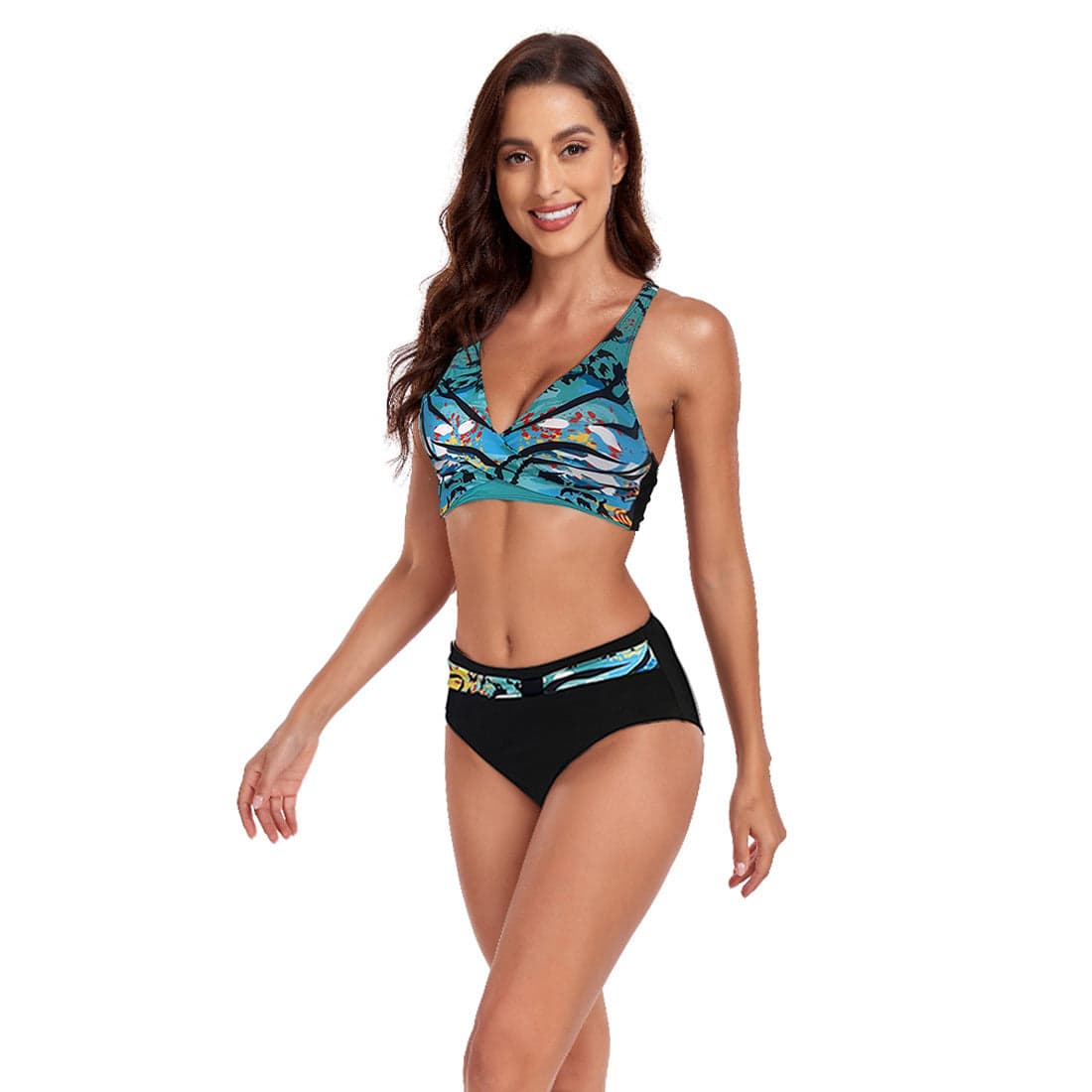 New Beach Split Swimsuit Summer Lady Sexy Halter Bikini - Clothing Personality