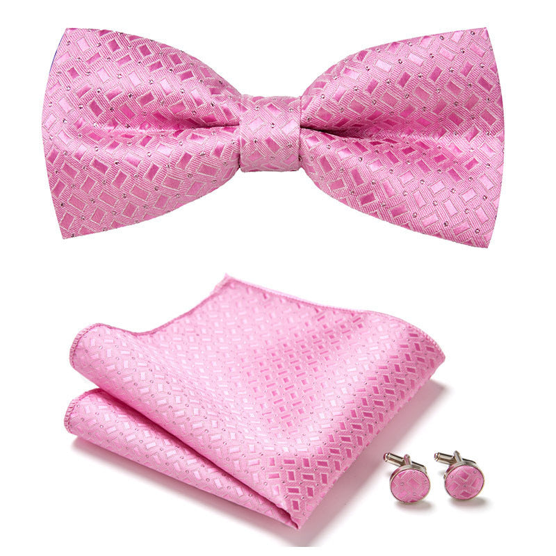 Three Piece Set Of Stylish Bow Ties - Clothing Personality