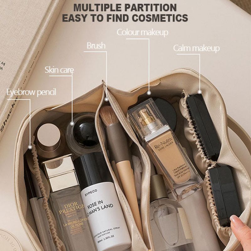 Travel Cosmetic Bag Large Capacity Multifunction Travel Cosmetic Bag Women Toiletries Organizer Female Storage Make Up Case Tool - Clothing Personality