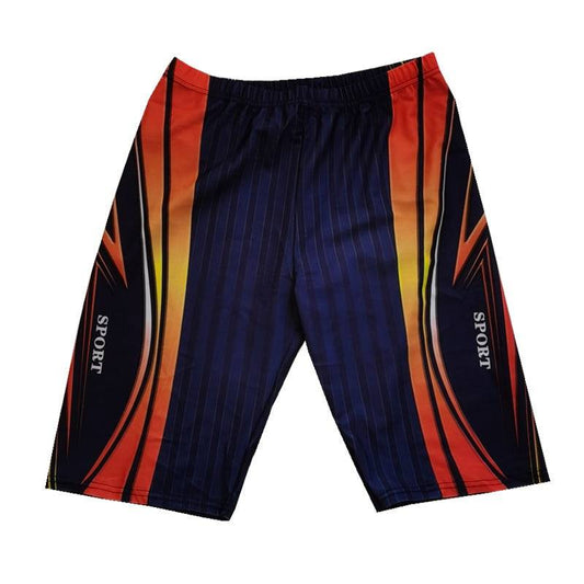 Men's Swimwear Men's Five-Point Swimming Trunks - Clothing Personality