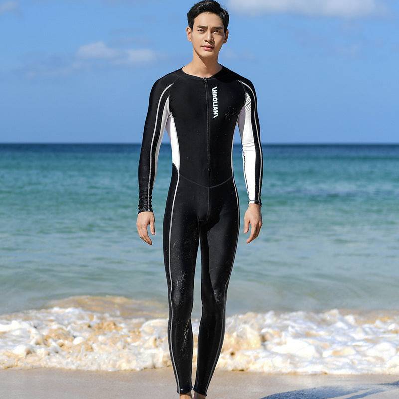 Men's Sun Protection Diving Swimsuit Quick Drying Clothes - Clothing Personality