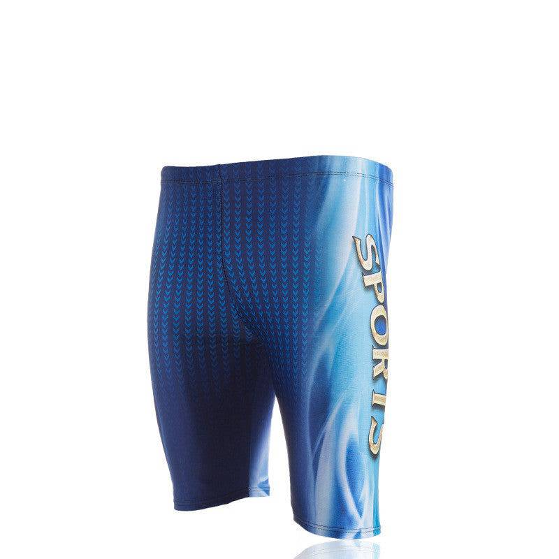 Sports Quick-Drying Five-Point Men's Swimming Trunks - Clothing Personality