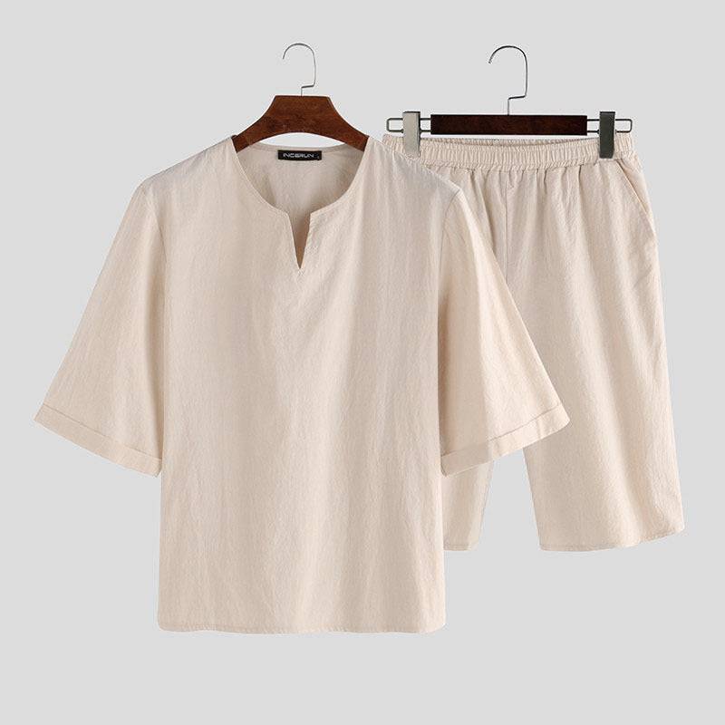 Men's cotton pajamas - Clothing Personality