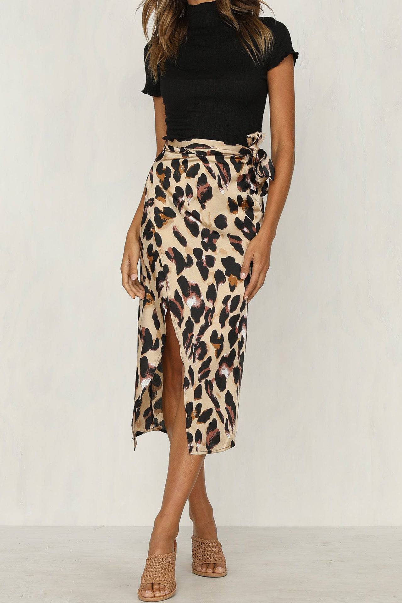 Bandage Long Skirts Split Bandage Skirt Streetwear - Clothing Personality