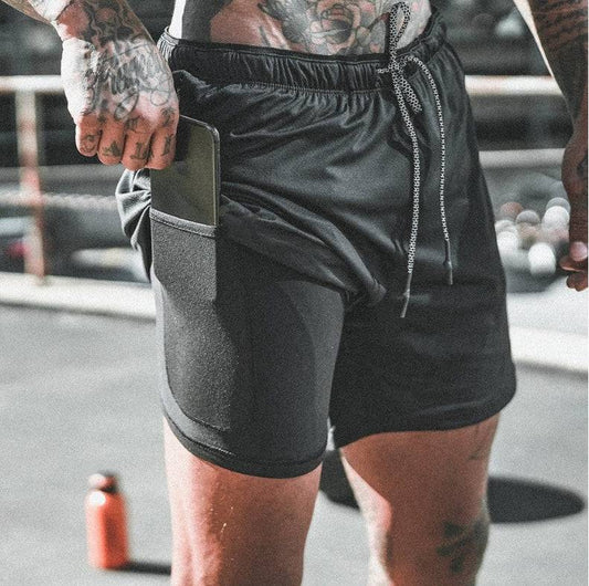 Pocket Compression Shorts - Clothing Personality