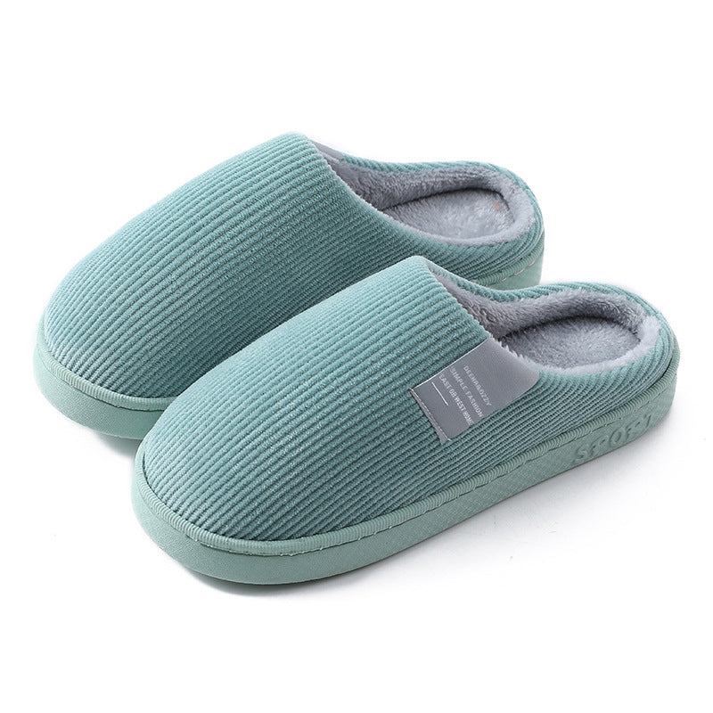 Non Slip Soft Soled Thickened Warm Home Cotton Slippers