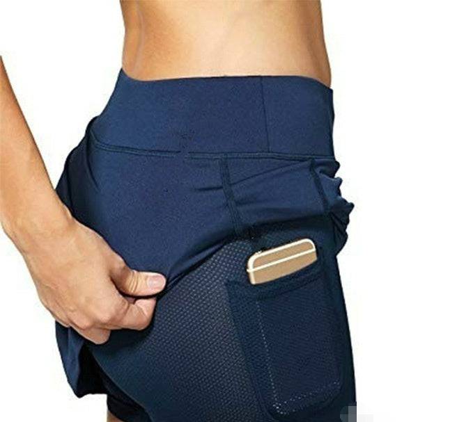 Women's Skorts Activewear Stretch fitness shorts - Clothing Personality