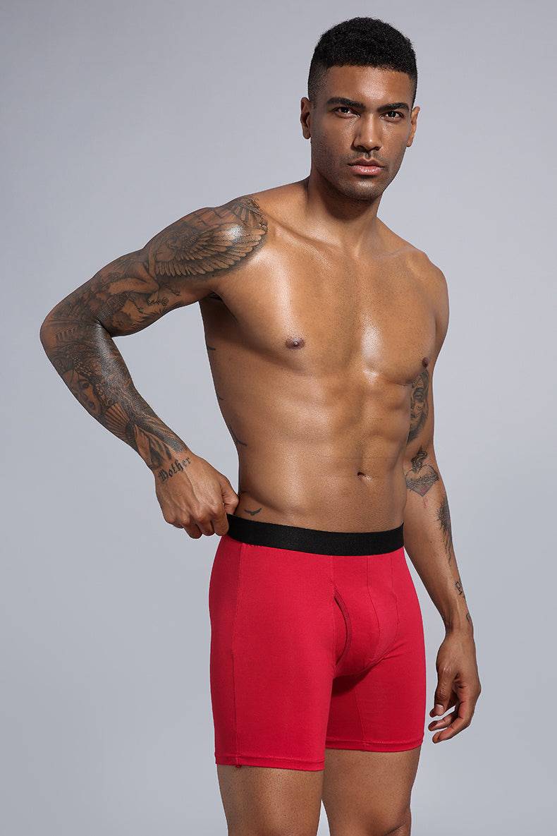 Boxershorts Men Cotton Boxers R Underwear Man Undergarments - Clothing Personality