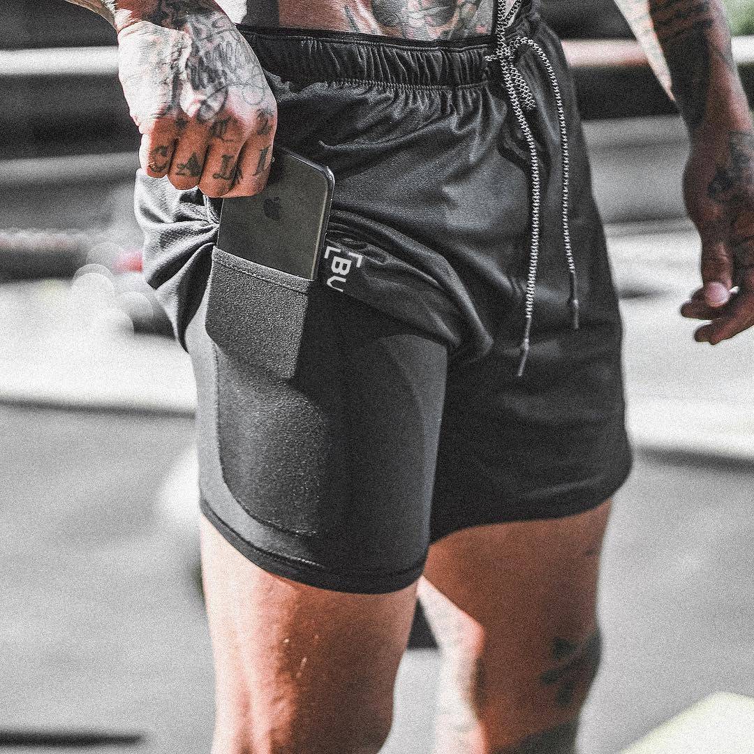 Pocket Compression Shorts - Clothing Personality