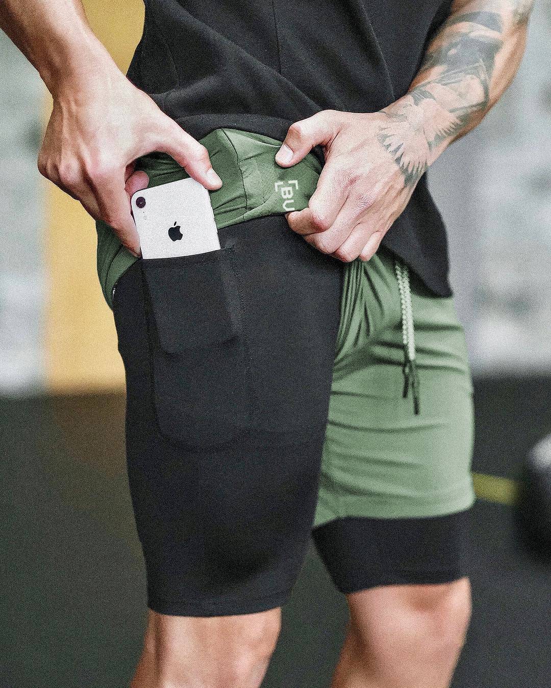 Pocket Compression Shorts - Clothing Personality