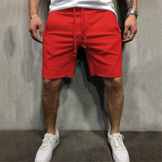 summer mens gym sports sport grey shorts for men - Clothing Personality