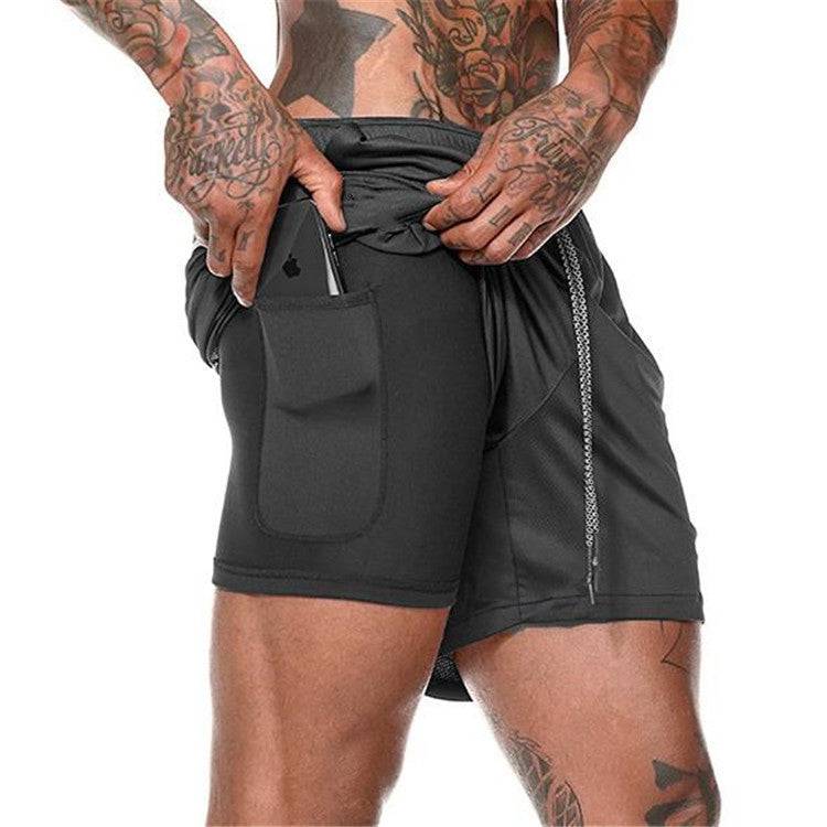 Pocket Compression Shorts - Clothing Personality