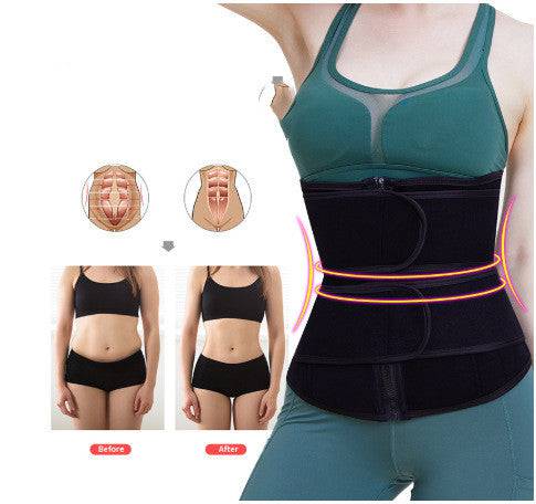 Body Sculpting Sweat Fitness Waistband Belt - Clothing Personality