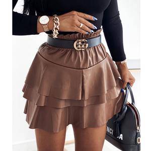 Ladies Waist Mini Skirt Puff Skirt Cake Skirt - Clothing Personality