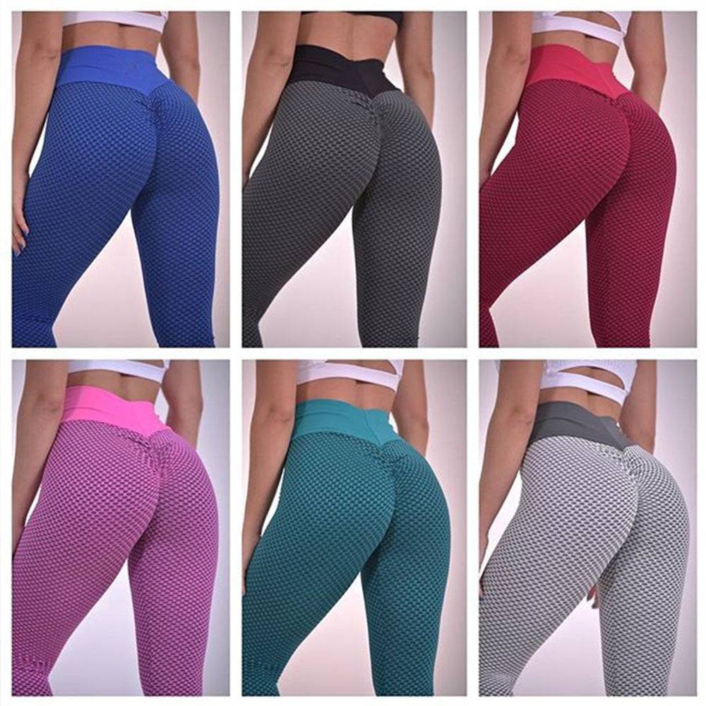 Women's Hip Lifting Waist Sports Yoga Pants - Clothing Personality