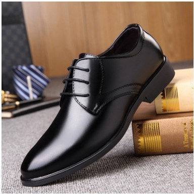Men's Oxford Dress Shoes With Pointed Toe - Clothing Personality
