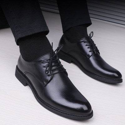 Men's Oxford Dress Shoes With Pointed Toe - Clothing Personality