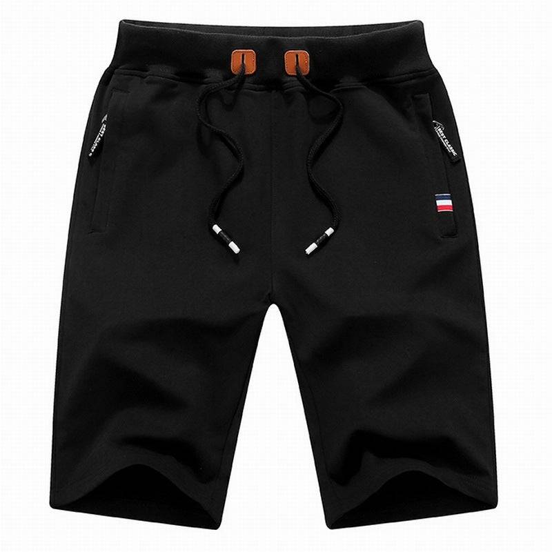 Men's Shorts Casual Classic Fit Drawstring Summer Beach Shorts With Elastic Waist And Pockets - Clothing Personality