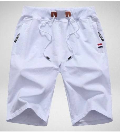 Men's Shorts Casual Classic Fit Drawstring Summer Beach Shorts With Elastic Waist And Pockets - Clothing Personality
