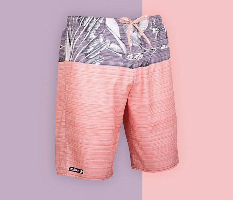Surfing Beach Shorts Men's Quick-Drying Hot Spring Shorts - Clothing Personality
