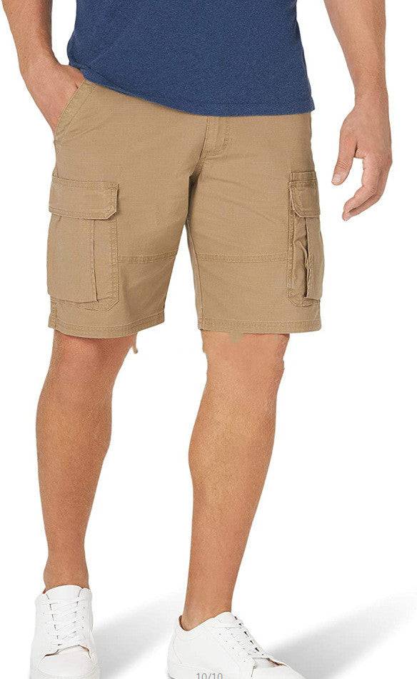 New Products Men's Pocket Casual Workwear Five Points Pants - Clothing Personality