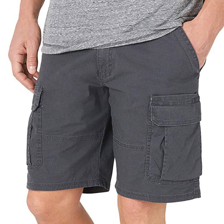 New Products Men's Pocket Casual Workwear Five Points Pants - Clothing Personality
