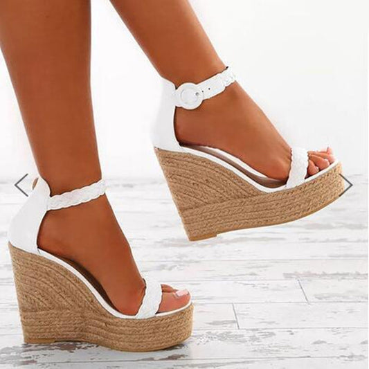Women's Wedge Sandals Plus Size - Clothing Personality