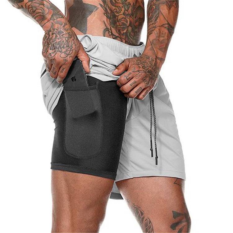 Pocket Compression Shorts - Clothing Personality