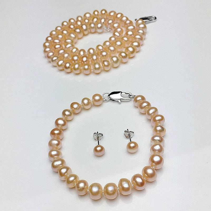Bead Necklace Set Gift - Clothing Personality