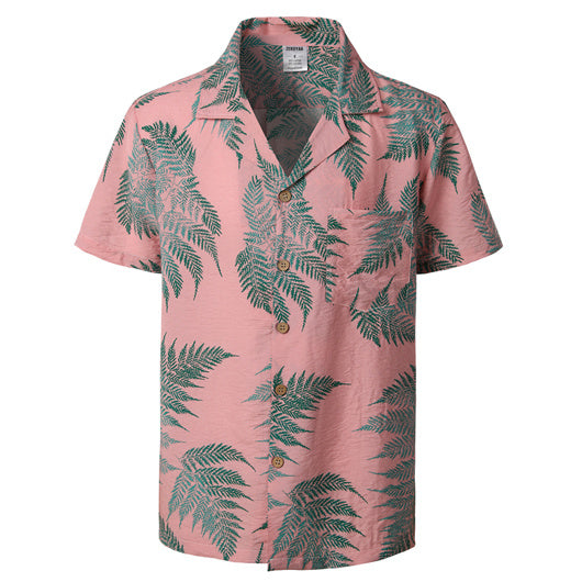 men shirts white Pattern fashion Collar Business for Novelty - Clothing Personality