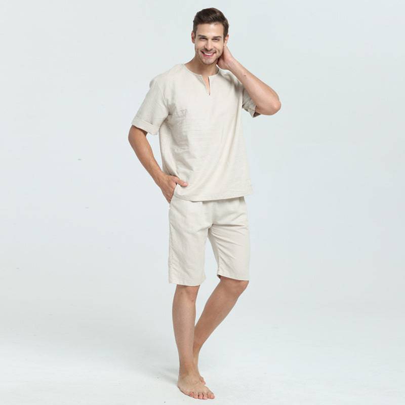 Men's cotton pajamas - Clothing Personality