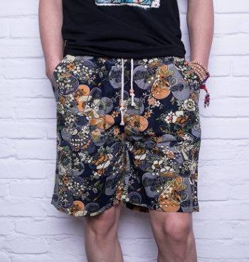 Men Linen Beach Shorts - Clothing Personality