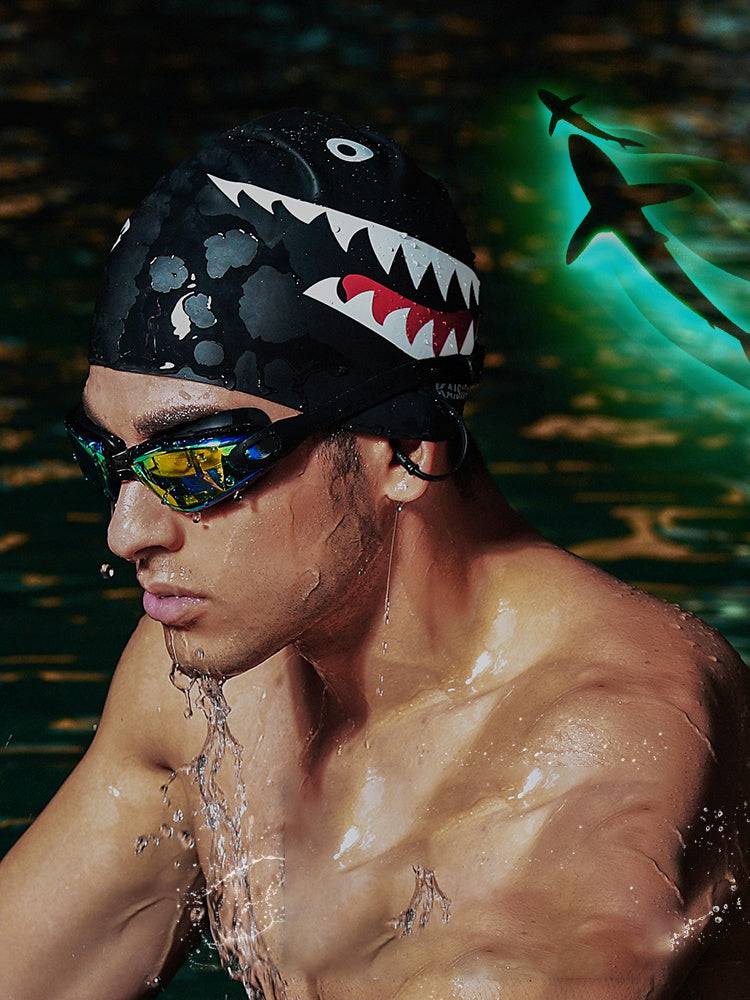Silicone swimming cap - Clothing Personality