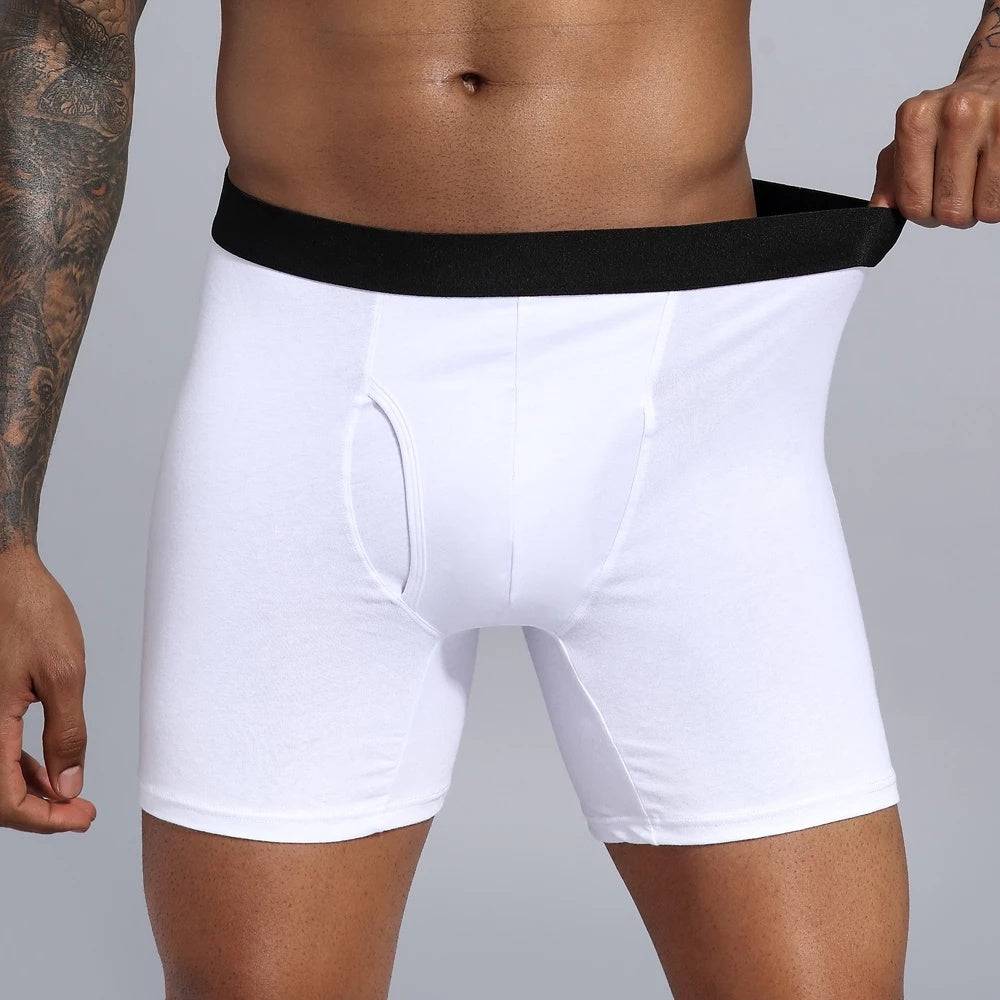 Boxershorts Men Cotton Boxers R Underwear Man Undergarments - Clothing Personality