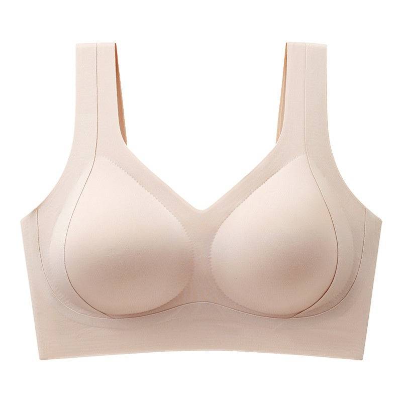 Lifting Seamless Underwear Women's Small Chest Push Up Breast Holding Prevent Accessory Breast Bra Soft Support Anti-sagging Vest Style - Clothing Personality