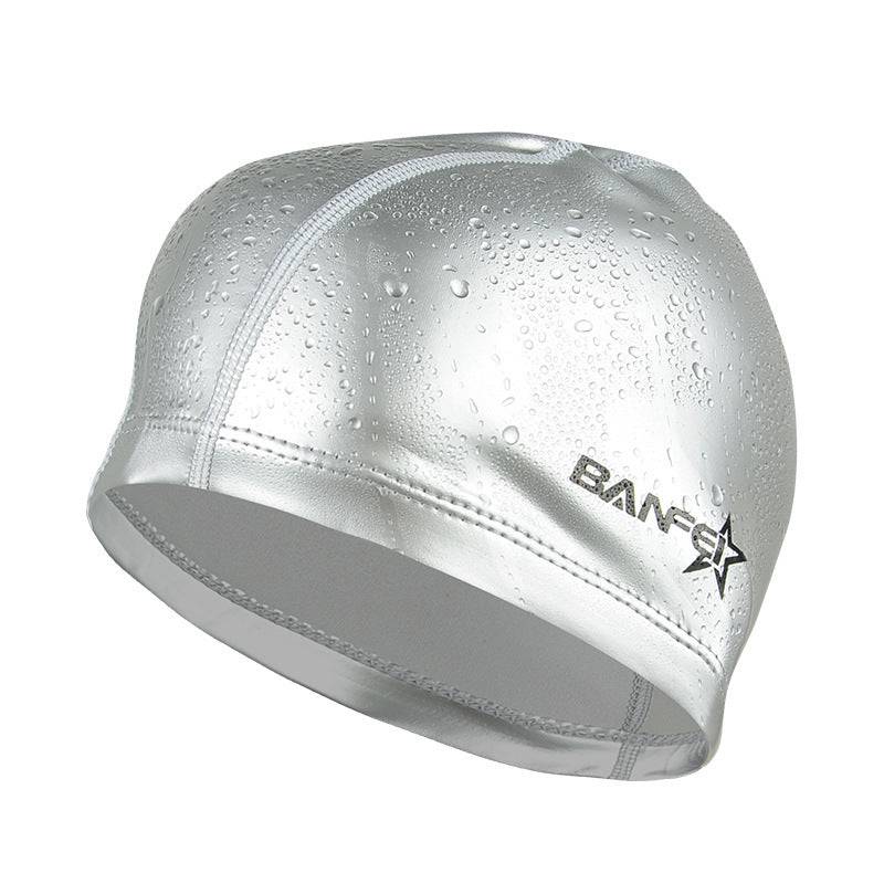 Women's and Men's Waterproof Swimming Cap - Clothing Personality