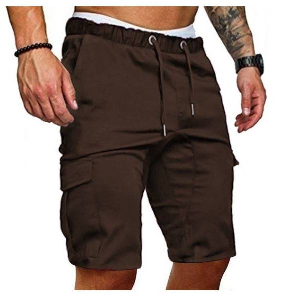 Tight Elastic Pants Men's Cropped Shorts Pants - Clothing Personality