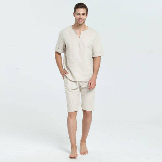 Men's cotton pajamas - Clothing Personality