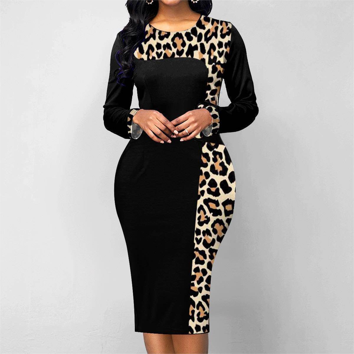 Spring And Autumn Long Sleeve Dress - Clothing Personality