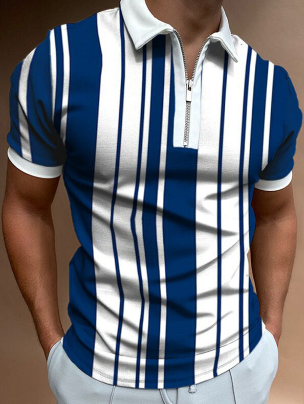 Men's Polo Shirt Men Solid Polo Shirts Brand Men Short-Sleeved Shirt Summer Shirt Man Clothing - Clothing Personality