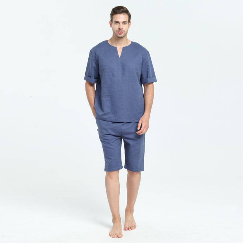 Men's cotton pajamas - Clothing Personality