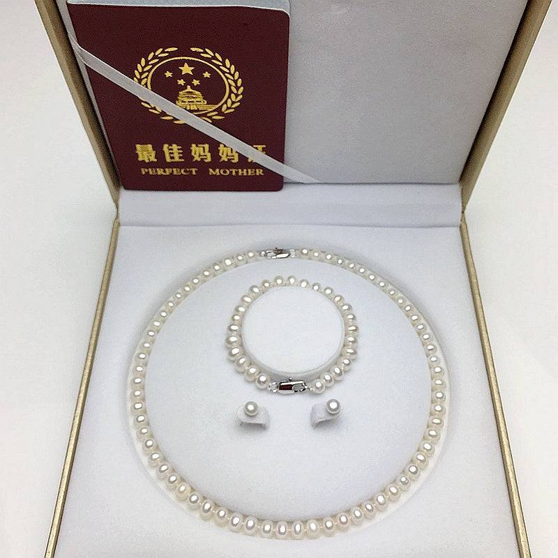 Bead Necklace Set Gift - Clothing Personality