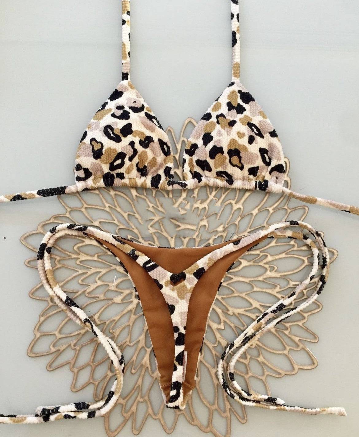 Printed Swimsuit Beach Sexy Bikini Swimwear Women's Swimsuit - Clothing Personality