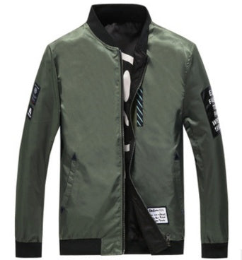 Men's Reversible Flight Jacket for Autumn &Winter - Clothing Personality