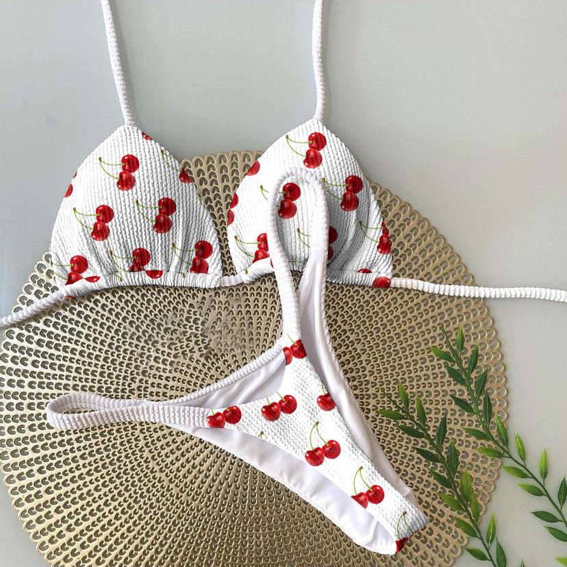 Printed Swimsuit Beach Sexy Bikini Swimwear Women's Swimsuit - Clothing Personality